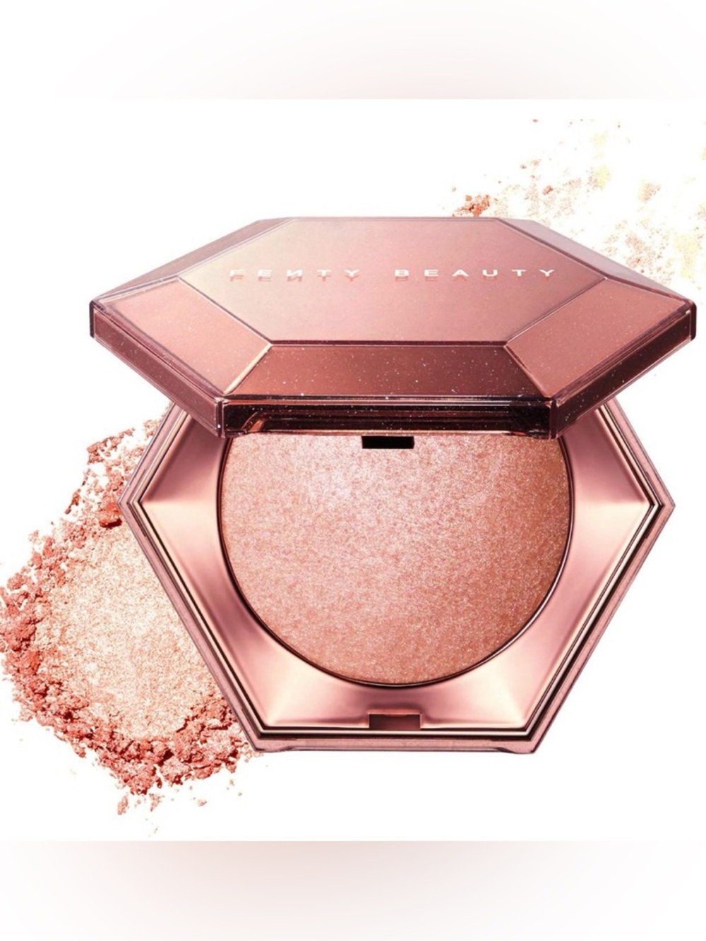 Fenty Beauty Diamond Bomb All-Over Diamond Veil in Rosé Rave